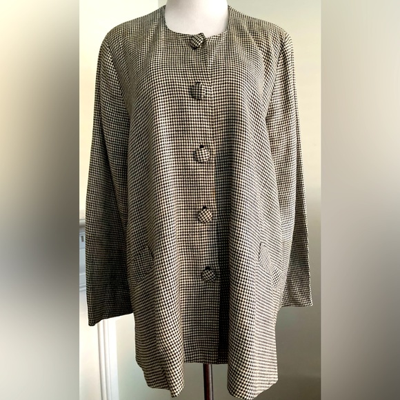 Vintage Houndstooth Suit.     Flora Kung - Picture 4 of 5